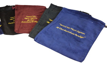 Picture of Velvet Cremains Bag Dual Drawstrings 10_pack