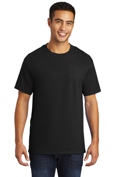 Picture of Port & Company - Tall Essential Pocket Tee. PC61PT