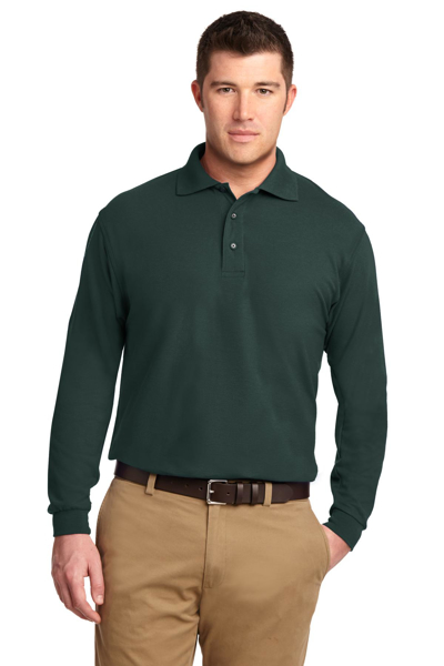 Picture of Port Authority Silk Touch Long Sleeve Polo. K500LS