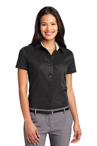 Picture of Port Authority Ladies Short Sleeve Easy Care Shirt. L508