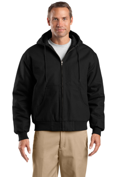 Picture of CornerStone Tall Duck Cloth Hooded Work Jacket. TLJ763H